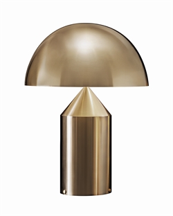 Atollo 233 lampa stołowa, satynowe złoto